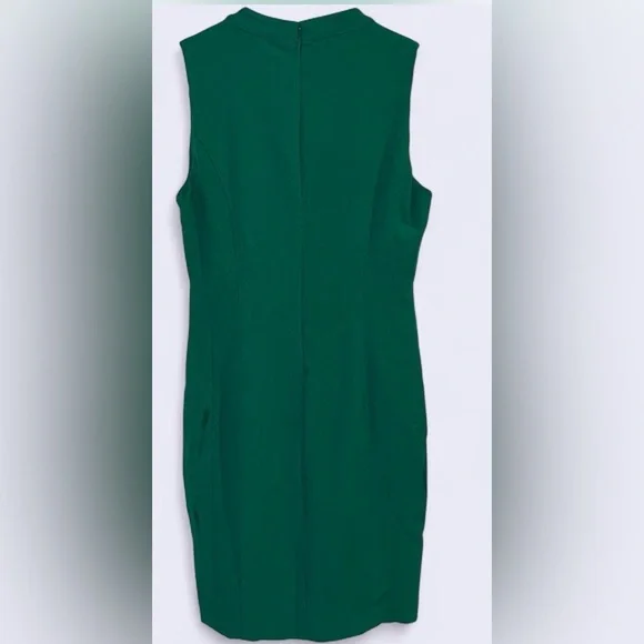 White House Black Market Green Sleeveless Dress - Picture 5 of 5